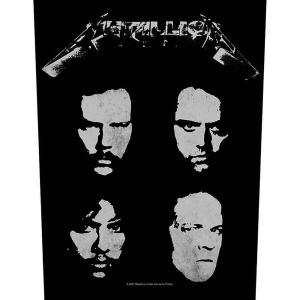 Metallica - Black Album Back Patch i gruppen MERCHANDISE / Tygmärke / Hårdrock hos Bengans Skivbutik AB (5538141)