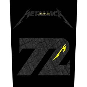 Metallica - Charred M72 Back Patch i gruppen MERCHANDISE / Merch / Hårdrock hos Bengans Skivbutik AB (5538143)