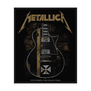 Metallica - Hetfield Guitar Standard Patch i gruppen MERCHANDISE / Merch / Hårdrock hos Bengans Skivbutik AB (5538150)