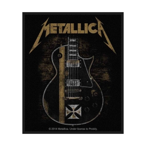 Metallica - Hetfield Guitar Standard Patch i gruppen MERCHANDISE / Tygmärke / Hårdrock hos Bengans Skivbutik AB (5538150)