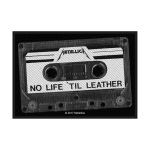 Metallica - No Life 'Till Leather Standard Patch i gruppen MERCHANDISE / Merch / Hårdrock hos Bengans Skivbutik AB (5538155)