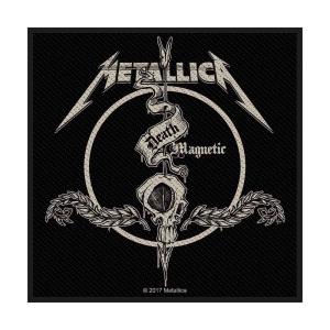 Metallica - Death Magnetic Arrow Standard Patch i gruppen MERCHANDISE / Merch / Hårdrock hos Bengans Skivbutik AB (5538156)