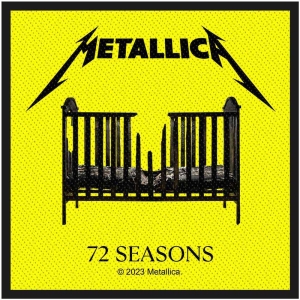 Metallica - 72 Seasons Standard Patch i gruppen MERCHANDISE / Merch / Hårdrock hos Bengans Skivbutik AB (5538160)