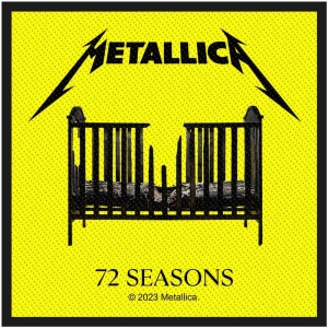 Metallica - 72 Seasons Standard Patch i gruppen MERCHANDISE / Tygmärke / Hårdrock hos Bengans Skivbutik AB (5538160)