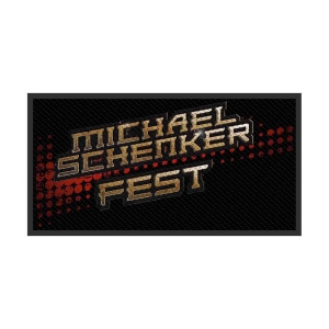 Michael Schenker Fest - Logo Standard Patch i gruppen MERCHANDISE / Tygmärke / Hårdrock hos Bengans Skivbutik AB (5538162)