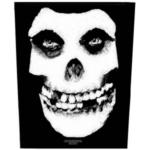 Misfits - Face Skull Back Patch i gruppen MERCHANDISE / Merch / Punk hos Bengans Skivbutik AB (5538164)