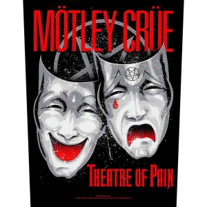 Motley Crue - Theatre Of Pain Back Patch i gruppen MERCHANDISE / Merch / Hårdrock hos Bengans Skivbutik AB (5538171)