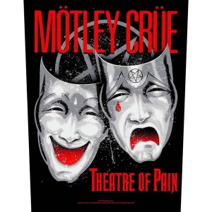 Motley Crue - Theatre Of Pain Back Patch i gruppen MERCHANDISE / Tygmärke / Hårdrock hos Bengans Skivbutik AB (5538171)