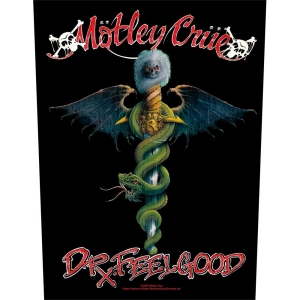 Motley Crue - Dr Feelgood Back Patch i gruppen MERCHANDISE / Merch / Hårdrock hos Bengans Skivbutik AB (5538173)
