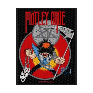 Motley Crue - Allister Fiend Standard Patch i gruppen MERCHANDISE / Tygmärke / Hårdrock hos Bengans Skivbutik AB (5538175)
