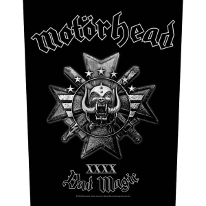 Motorhead - Bad Magic Back Patch i gruppen MERCHANDISE / Tygmärke / Hårdrock hos Bengans Skivbutik AB (5538180)