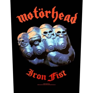 Motorhead - Iron Fist 2017 Back Patch i gruppen MERCHANDISE / Merch / Hårdrock hos Bengans Skivbutik AB (5538183)
