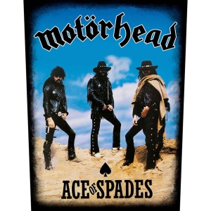 Motorhead - Ace Of Spades 2020 Back Patch i gruppen MERCHANDISE / Tygmärke / Hårdrock hos Bengans Skivbutik AB (5538185)