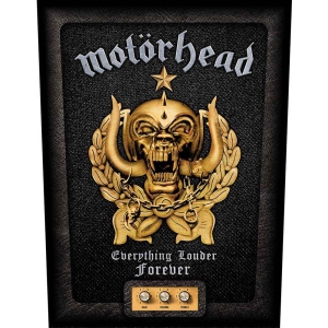 Motorhead - Everything Louder Forever Back Patch i gruppen MERCHANDISE / Merch / Hårdrock hos Bengans Skivbutik AB (5538189)