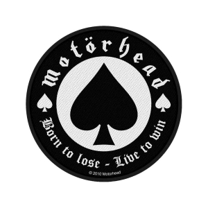 Motorhead - Born To Lose Standard Patch i gruppen MERCHANDISE / Merch / Hårdrock hos Bengans Skivbutik AB (5538198)