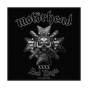 Motorhead - Bad Magic Standard Patch i gruppen MERCHANDISE / Tygmärke / Hårdrock hos Bengans Skivbutik AB (5538201)