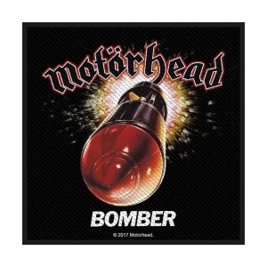 Motorhead - Bomber Standard Patch i gruppen MERCHANDISE / Tygmärke / Hårdrock hos Bengans Skivbutik AB (5538203)