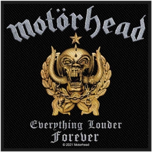 Motorhead - Everything Louder Forever Standard Patch i gruppen MERCHANDISE / Tygmärke / Hårdrock hos Bengans Skivbutik AB (5538208)