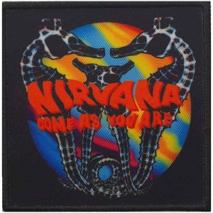 Nirvana - Come As You Are Printed Patch i gruppen MERCHANDISE / Tygmärke / Hårdrock hos Bengans Skivbutik AB (5538219)