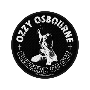Ozzy Osbourne - Blizzard Of Ozz Standard Patch i gruppen MERCHANDISE / Merch / Hårdrock hos Bengans Skivbutik AB (5538240)