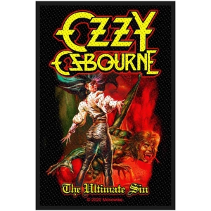 Ozzy Osbourne - The Ultimate Sin Standard Patch i gruppen MERCHANDISE / Merch / Hårdrock hos Bengans Skivbutik AB (5538241)