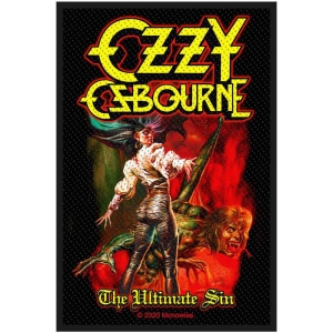 Ozzy Osbourne - The Ultimate Sin Standard Patch i gruppen MERCHANDISE / Tygmärke / Hårdrock hos Bengans Skivbutik AB (5538241)