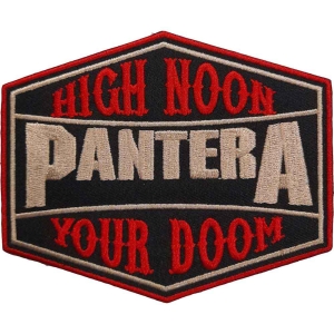 Pantera - High Noon Woven Patch i gruppen MERCHANDISE / Merch / Hårdrock hos Bengans Skivbutik AB (5538253)