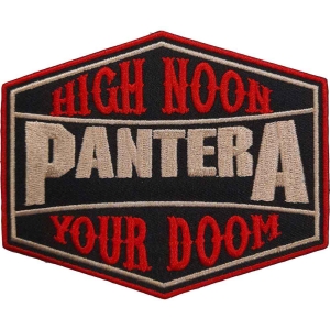 Pantera - High Noon Woven Patch i gruppen MERCHANDISE / Tygmärke / Hårdrock hos Bengans Skivbutik AB (5538253)