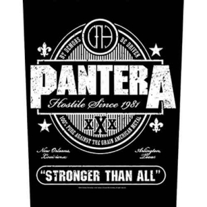 Pantera - Hostile Since 1981 Stronger Than All Bac i gruppen MERCHANDISE / Merch / Hårdrock hos Bengans Skivbutik AB (5538259)