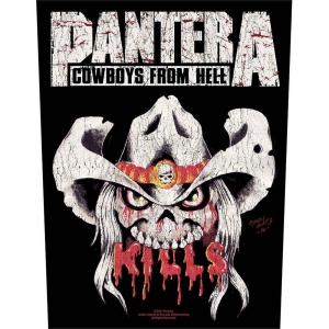 Pantera - Kills Back Patch i gruppen MERCHANDISE / Tygmärke / Hårdrock hos Bengans Skivbutik AB (5538262)