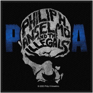 Phil Anselmo & The Illegals - Face Standard Patch i gruppen MERCHANDISE / Tygmärke / Hårdrock hos Bengans Skivbutik AB (5538268)