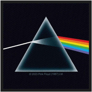 Pink Floyd - Dark Side Of The Moon Standard Patch i gruppen MERCHANDISE / Merch / Pop-Rock hos Bengans Skivbutik AB (5538286)