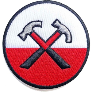 Pink Floyd The Wall - The Wall 3D Hammers Circle Woven Patch i gruppen MERCHANDISE / Tygmärke / Pop-Rock hos Bengans Skivbutik AB (5538287)