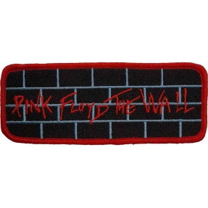 Pink Floyd The Wall - The Wall Red Woven Patch i gruppen MERCHANDISE / Merch / Pop-Rock hos Bengans Skivbutik AB (5538288)