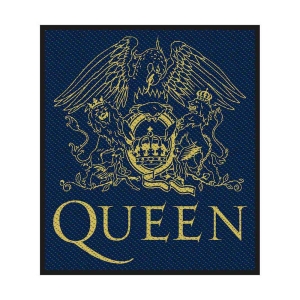 Queen - Crest Retail Packaged Patch i gruppen MERCHANDISE hos Bengans Skivbutik AB (5538328)