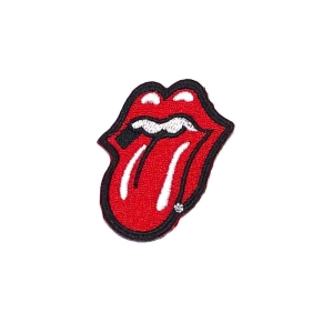 Rolling Stones - Classic Tongue Medium Patch i gruppen MERCHANDISE / Tygmärke / Pop-Rock hos Bengans Skivbutik AB (5538351)