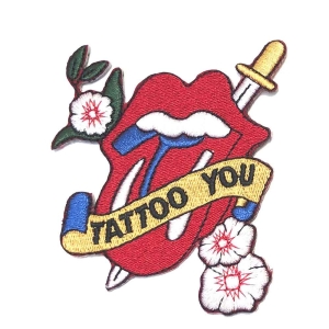 Rolling Stones - Tattoo You Medium Patch i gruppen MERCHANDISE / Merch / Pop-Rock hos Bengans Skivbutik AB (5538353)