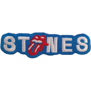 Rolling Stones - Cut-Out No Filter Licks Woven Patch i gruppen MERCHANDISE / Merch / Pop-Rock hos Bengans Skivbutik AB (5538359)