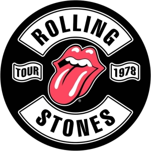 Rolling Stones - Tour 1978 Back Patch i gruppen MERCHANDISE hos Bengans Skivbutik AB (5538365)