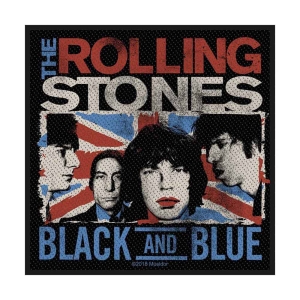 Rolling Stones - Black And Blue Retail Packaged Patch i gruppen MERCHANDISE / Merch / Pop-Rock hos Bengans Skivbutik AB (5538378)