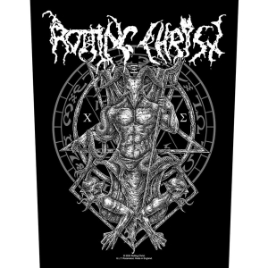 Rotting Christ - Hellenic Black Metal Back Patch i gruppen MERCHANDISE / Tygmärke / Hårdrock hos Bengans Skivbutik AB (5538382)
