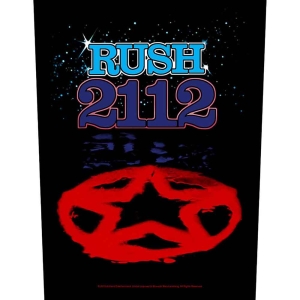 Rush - 2112 Back Patch i gruppen MERCHANDISE / Tygmärke / Pop-Rock hos Bengans Skivbutik AB (5538388)
