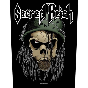 Sacred Reich - Od Back Patch i gruppen MERCHANDISE / Tygmärke / Hårdrock hos Bengans Skivbutik AB (5538389)