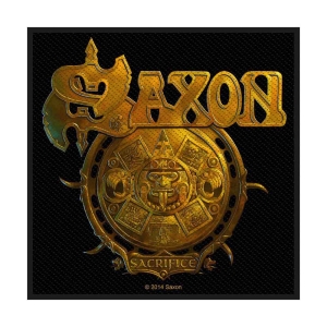 Saxon - Sacrifice Standard Patch i gruppen MERCHANDISE / Tygmärke / Hårdrock hos Bengans Skivbutik AB (5538395)