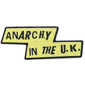 Sex Pistols - Anarchy Woven Patch i gruppen MERCHANDISE / Tygmärke / Punk hos Bengans Skivbutik AB (5538403)