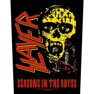 Slayer - Seasons In The Abyss Back Patch i gruppen MERCHANDISE / Merch / Hårdrock hos Bengans Skivbutik AB (5538421)