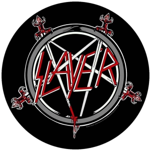 Slayer - Pentagram Back Patch i gruppen MERCHANDISE / Tygmärke / Hårdrock hos Bengans Skivbutik AB (5538426)