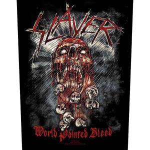 Slayer - World Painted Blood Back Patch i gruppen MERCHANDISE / Tygmärke / Hårdrock hos Bengans Skivbutik AB (5538427)