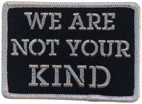 Slipknot - Patch We Are Not Your Kind (5,8 X 8 i gruppen MERCHANDISE / Tygmärke / Hårdrock hos Bengans Skivbutik AB (5538439)