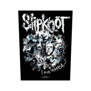 Slipknot - I Am Hated Back Patch i gruppen MERCHANDISE / Tygmärke / Hårdrock hos Bengans Skivbutik AB (5538444)